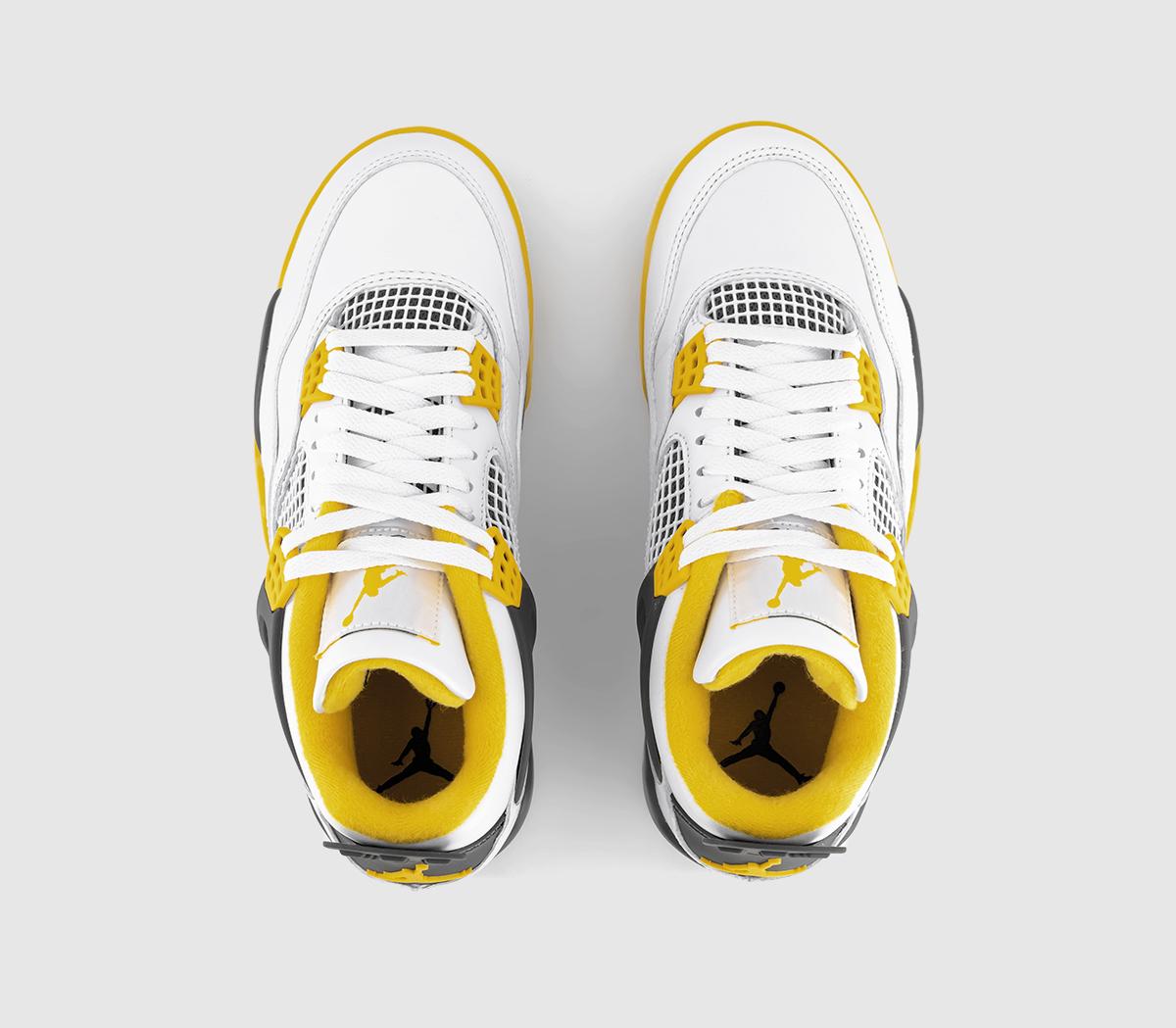 Jordan Air Jordan 4 Retro Trainers Vivid Sulfur - Air Jordan 4