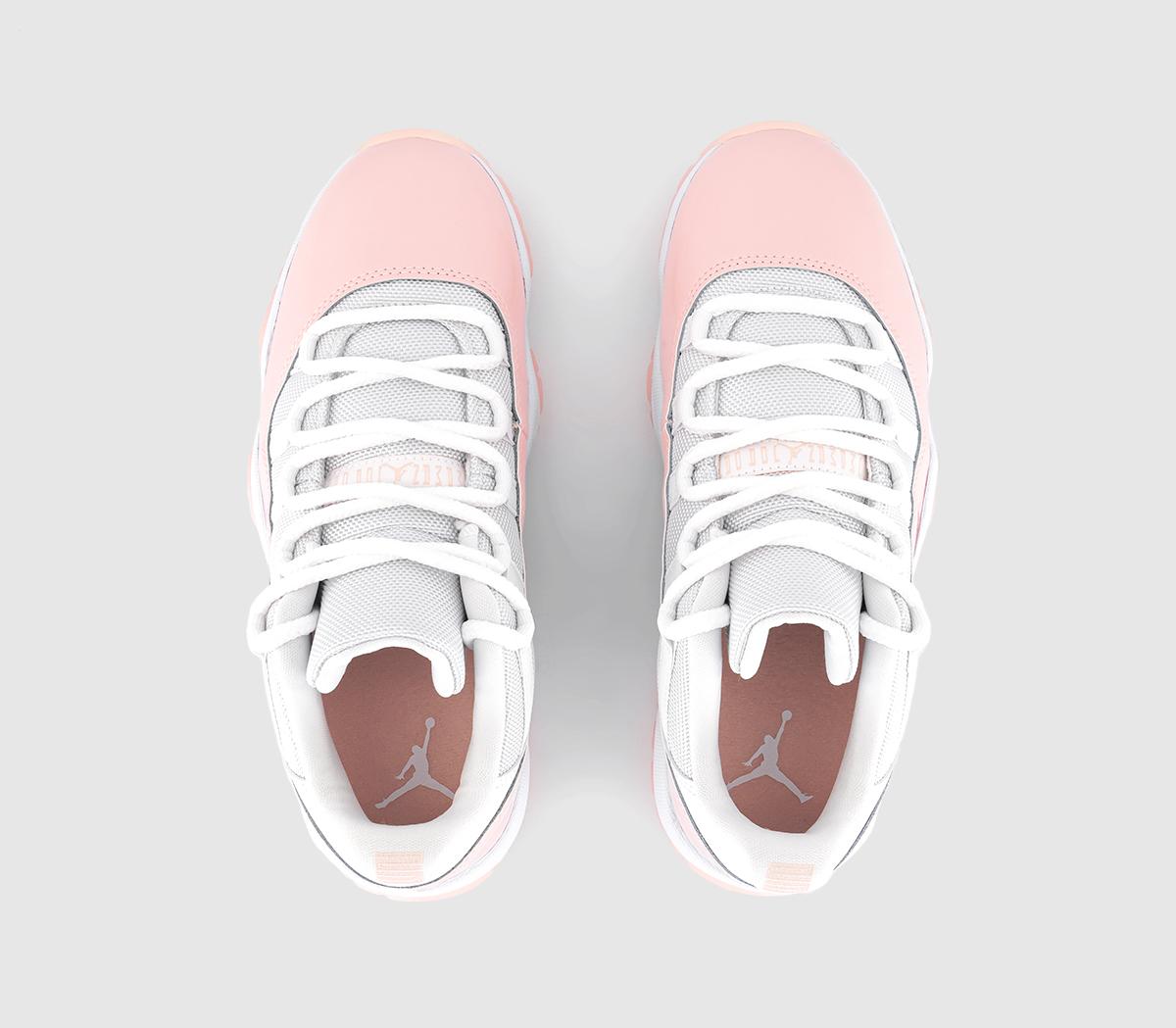 low top jordan 11 pink