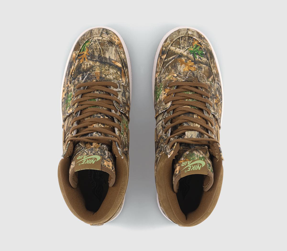 JordanJordan Air Ship PE SP TrainersMulti Color  Oil Green Military Brown