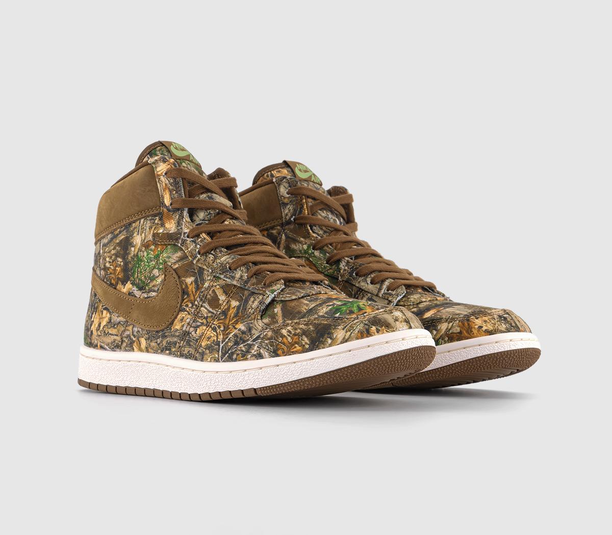 JordanJordan Air Ship PE SP TrainersMulti Color  Oil Green Military Brown