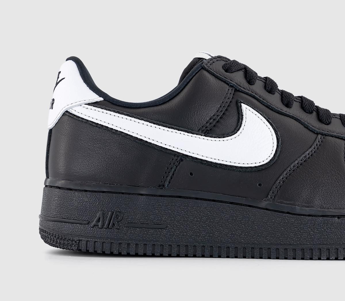 air force 1 black low mens