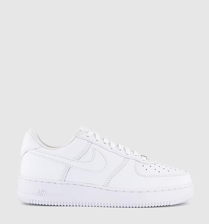 Nike Air Force 1 Low Retro Trainers White White Black
