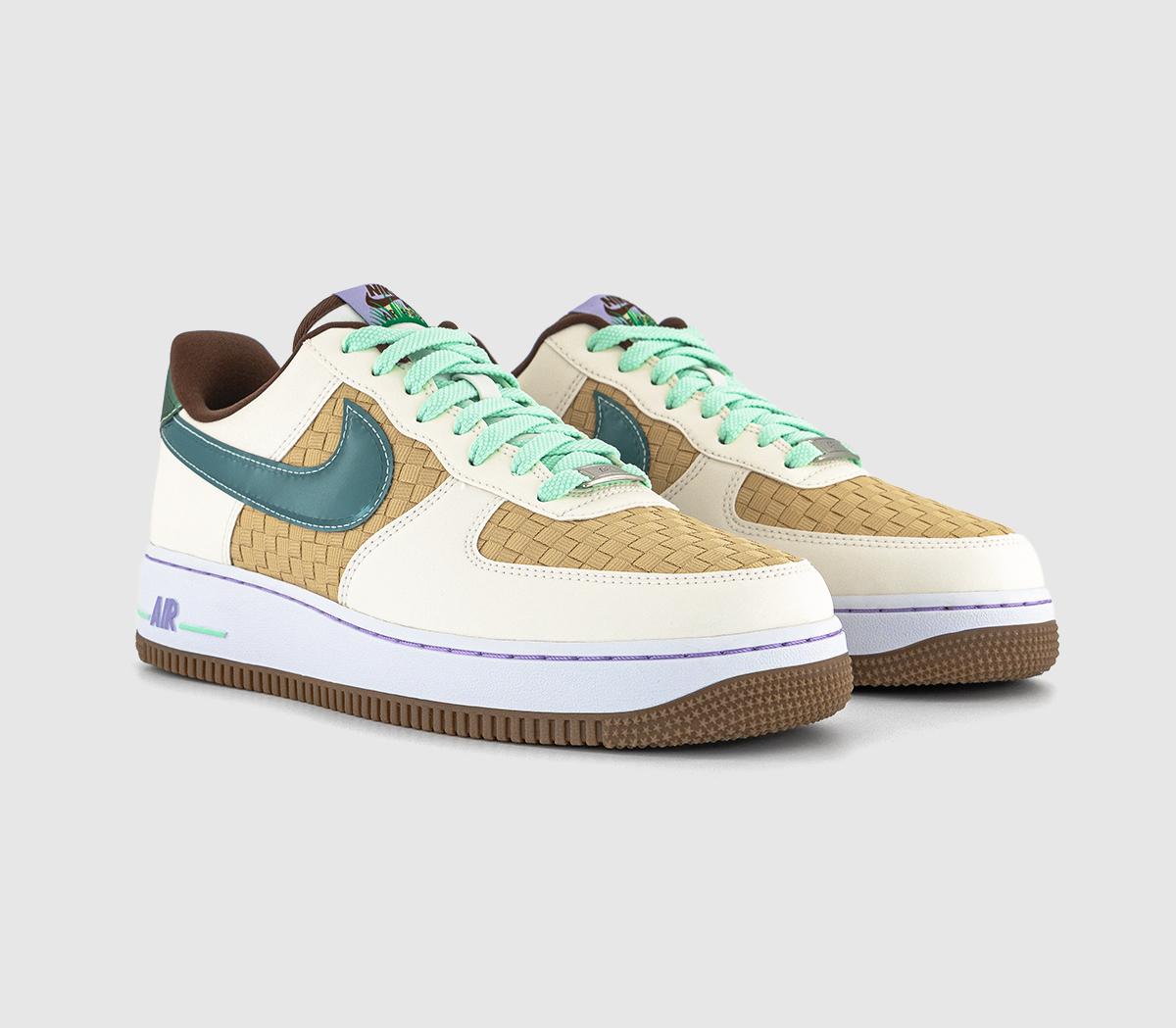 coloured nike airforce