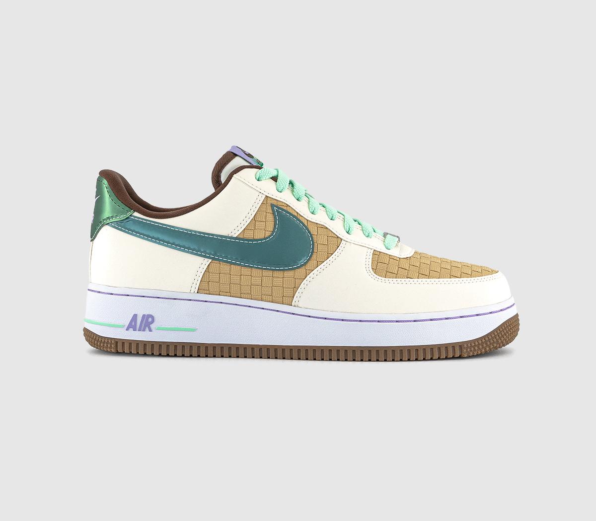 NikeAir Force 1 Low RetroSummit White Glacier Blue Mint Foam Hydrangeas Lt