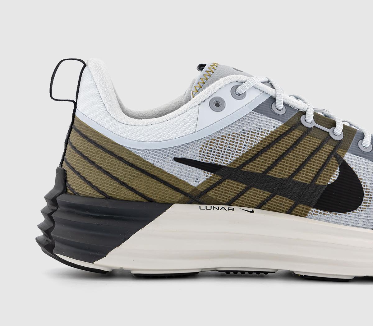 NikeNike Lunar Roam TrainersPure Platinum Blackwolf Grey