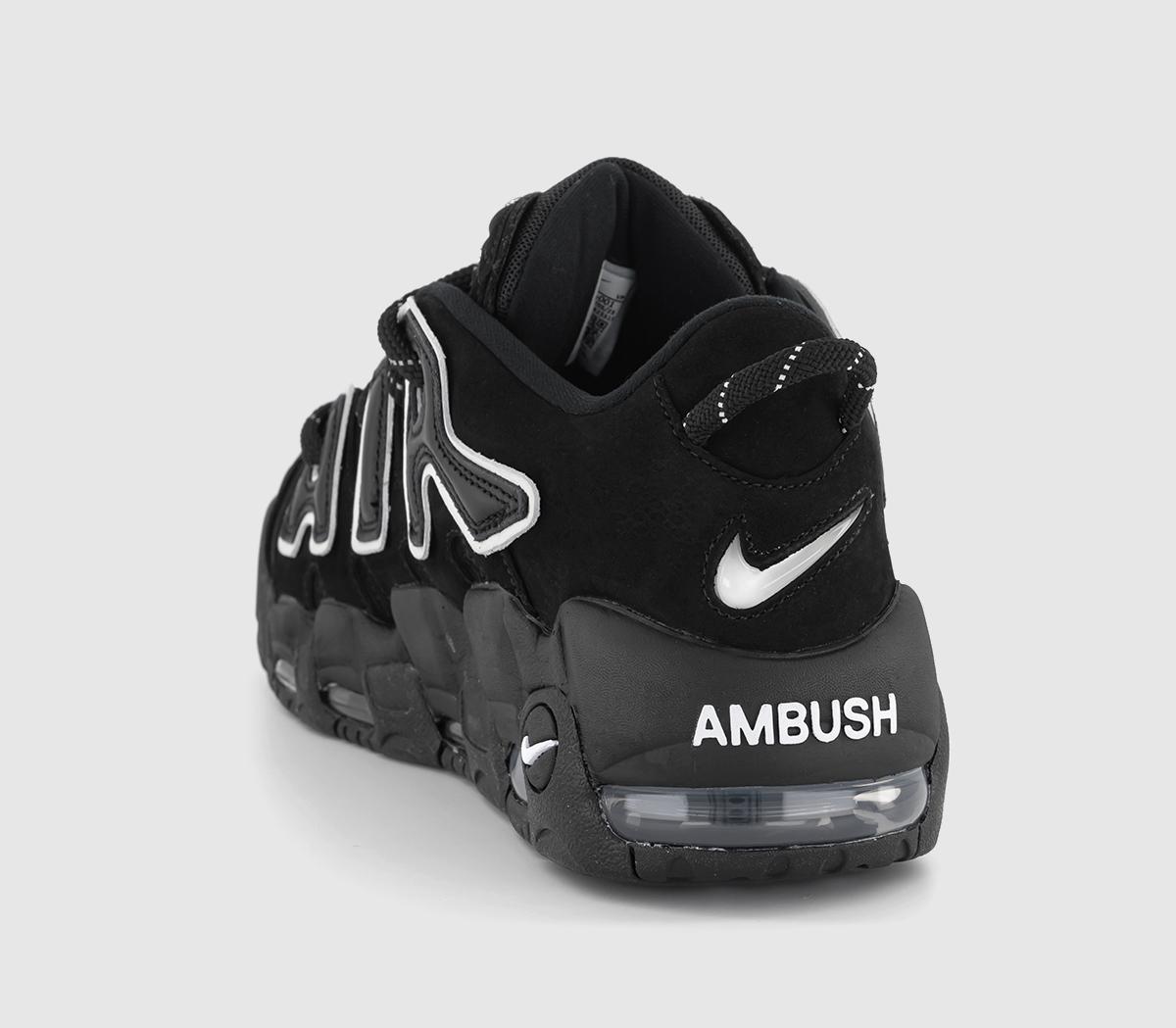 Nike Air More Uptempo Low SP Ambush Black Black White - Women's