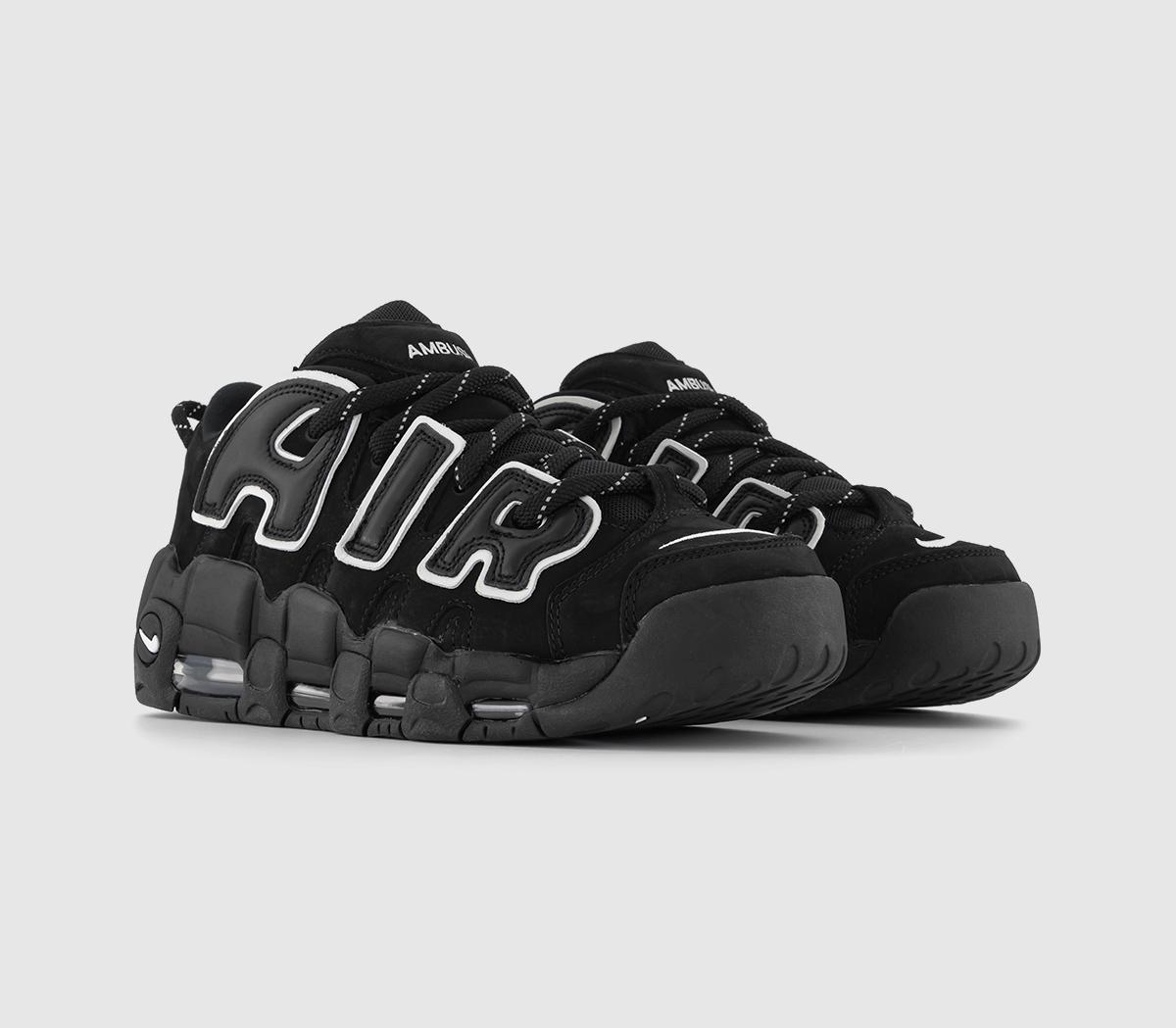 NikeAir More Uptempo Low SPAmbush Black Black White