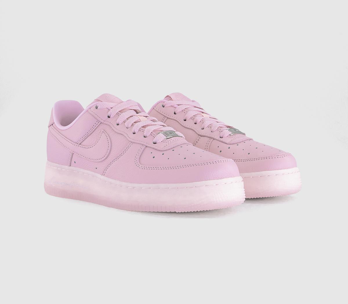 NikeNOCTA Air Force 1 Low TrainersPink Foam Cobalt Tint Metallic Silver