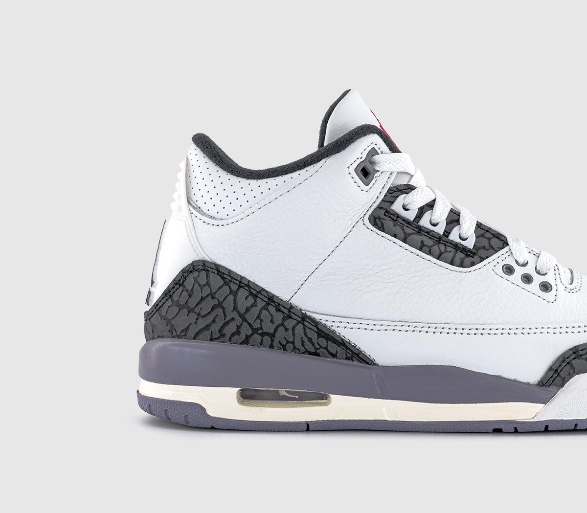 JordanAir Jordan 3 Retro TrainersSummit White Fire Redcement Greyblack