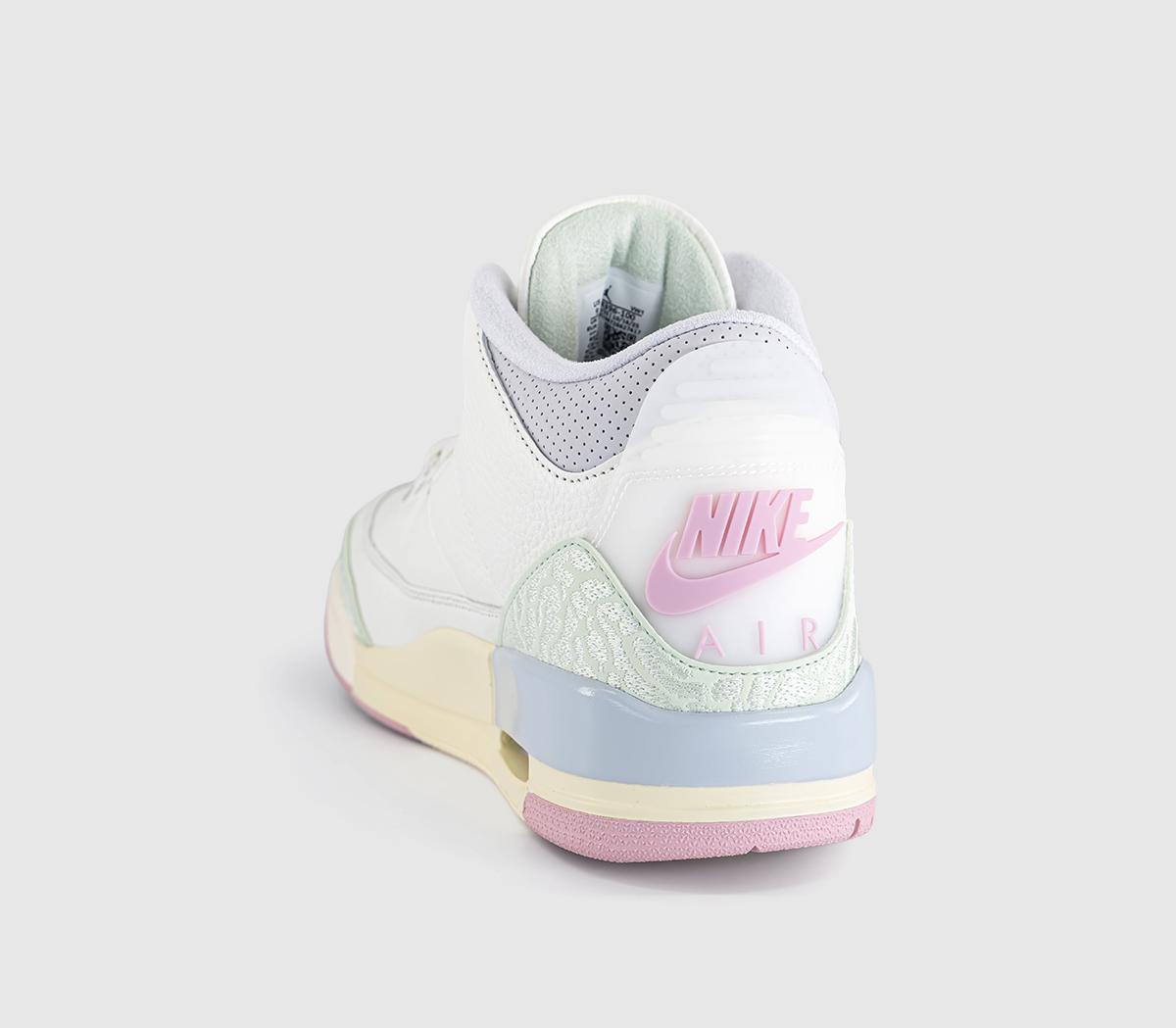 JordanAir Jordan 3 RetroSail Jade Aura Aura Iced Carmine