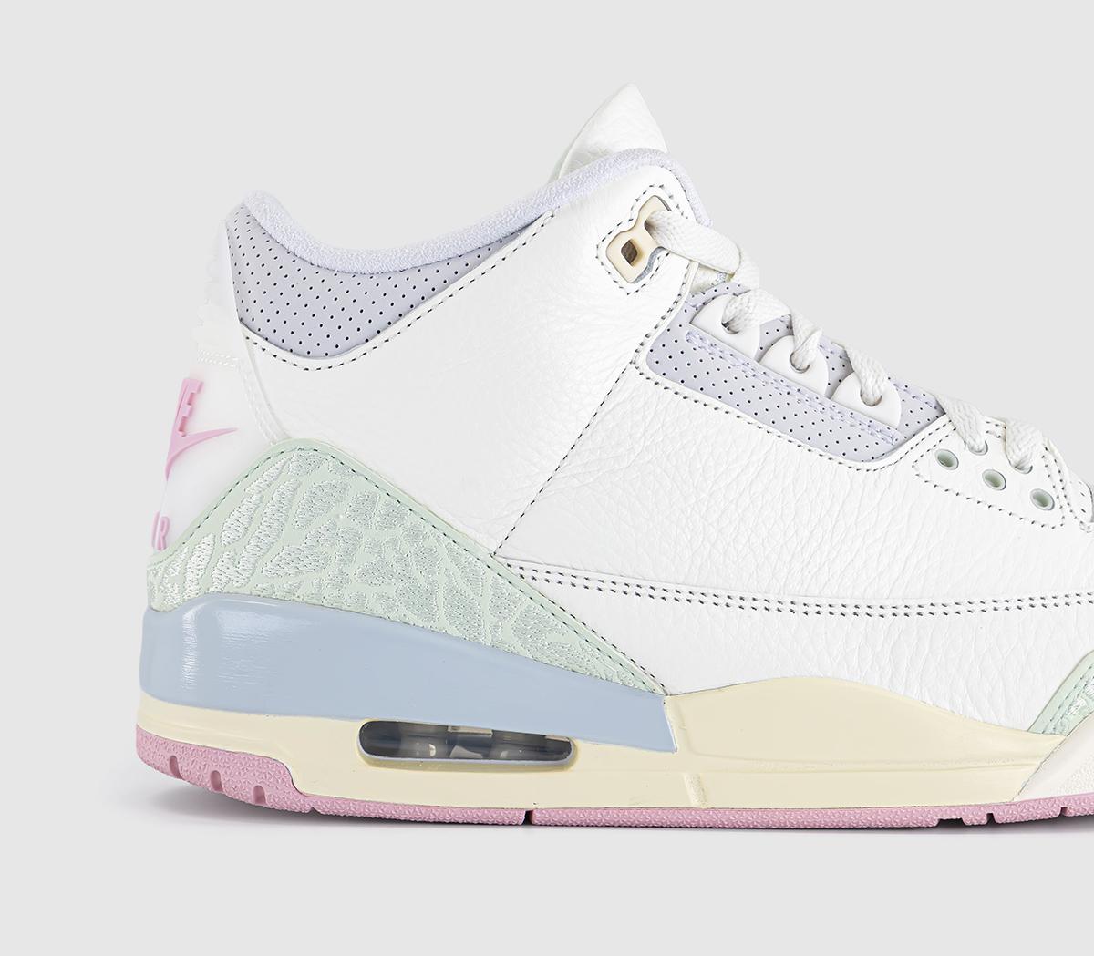 JordanAir Jordan 3 RetroSail Jade Aura Aura Iced Carmine