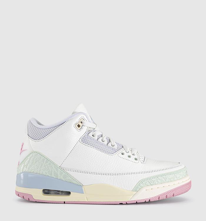 Jordan Air Jordan 3 Retro Sail Jade Aura Aura Iced Carmine