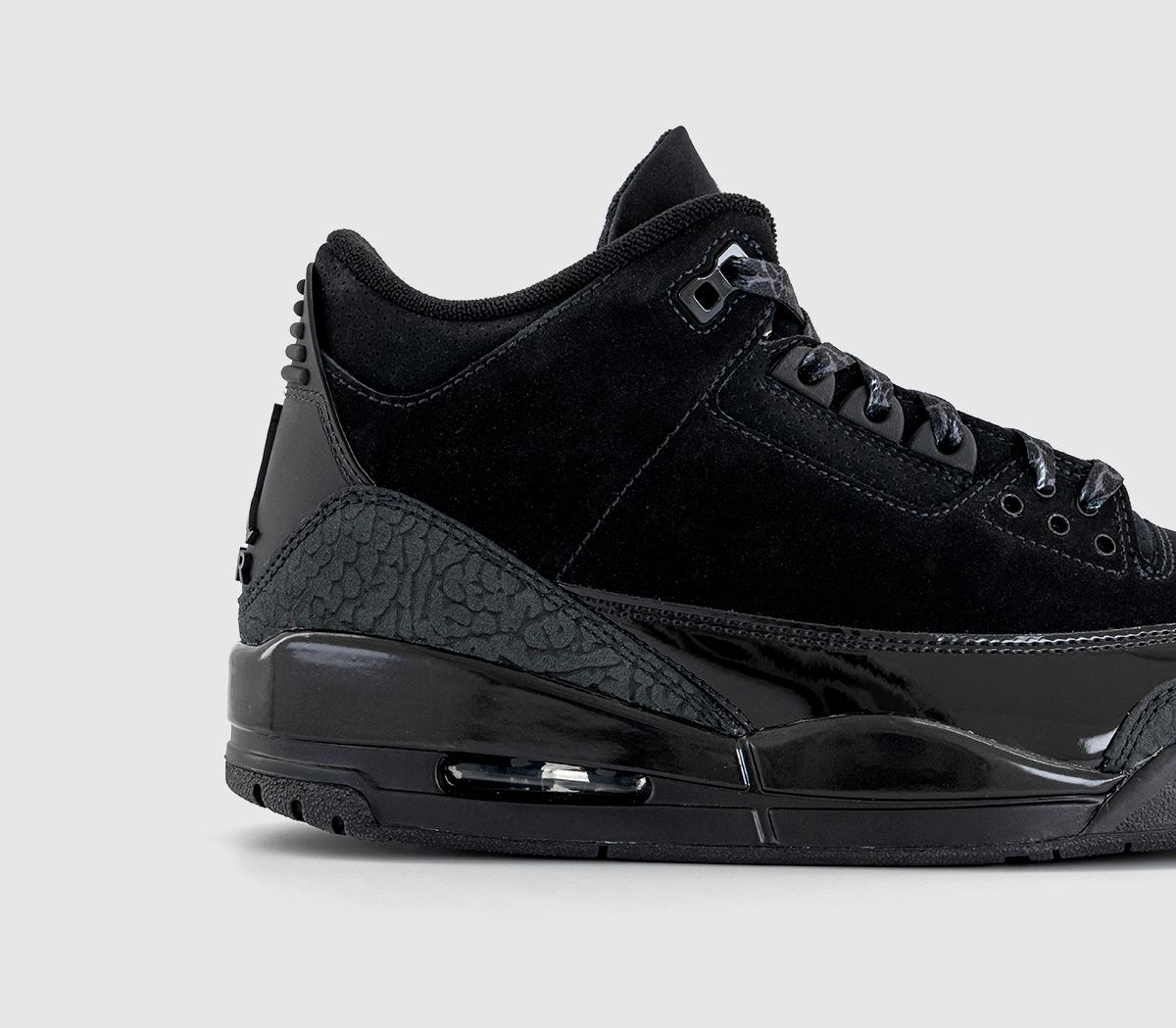 JordanAir Jordan 3 Retro 'Black Cat' TrainersBlack Dark Charcoal White