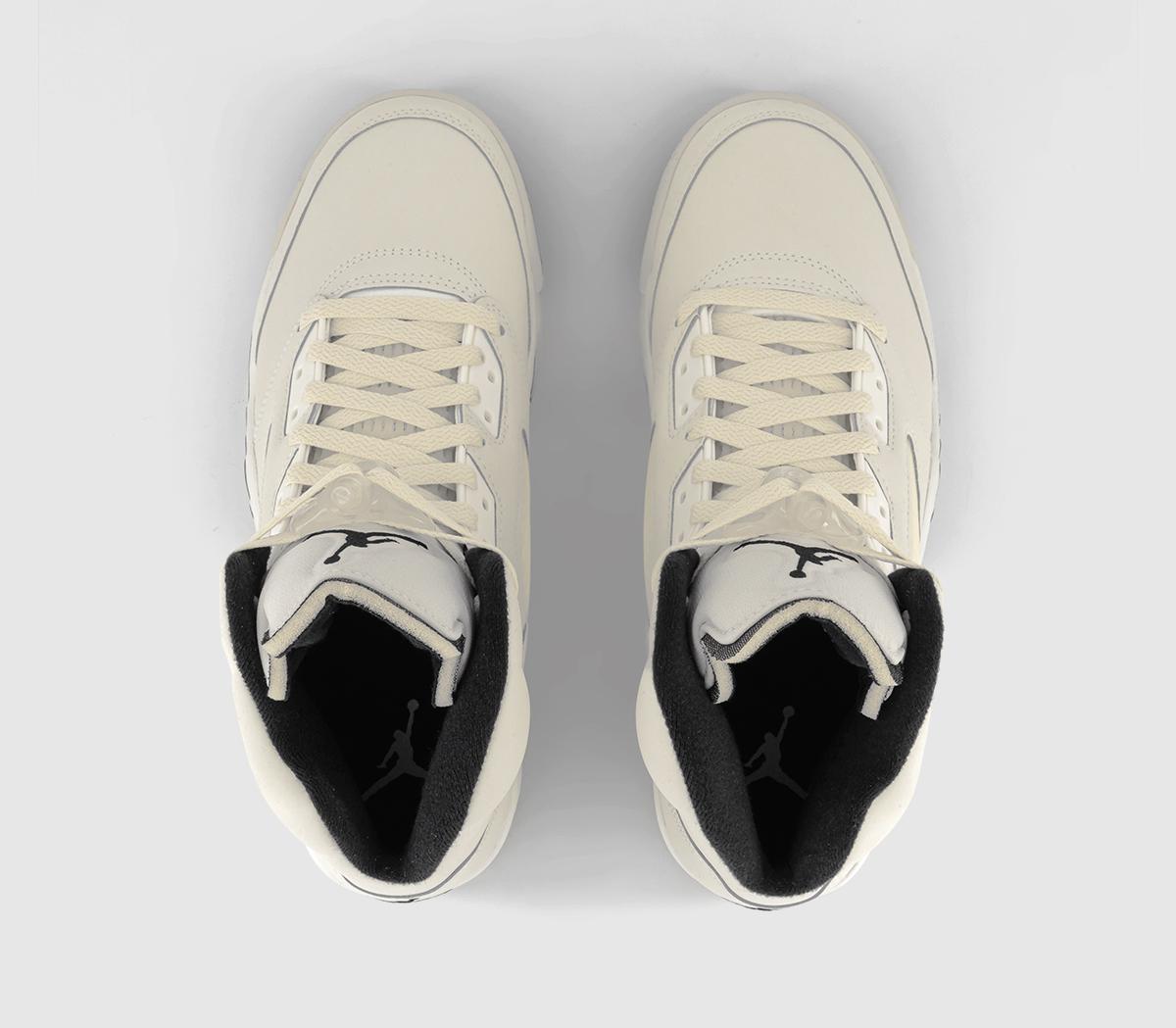JordanAir Jordan 5 Retro TrainersSail Blacklt Orewood Brncoconut Milk