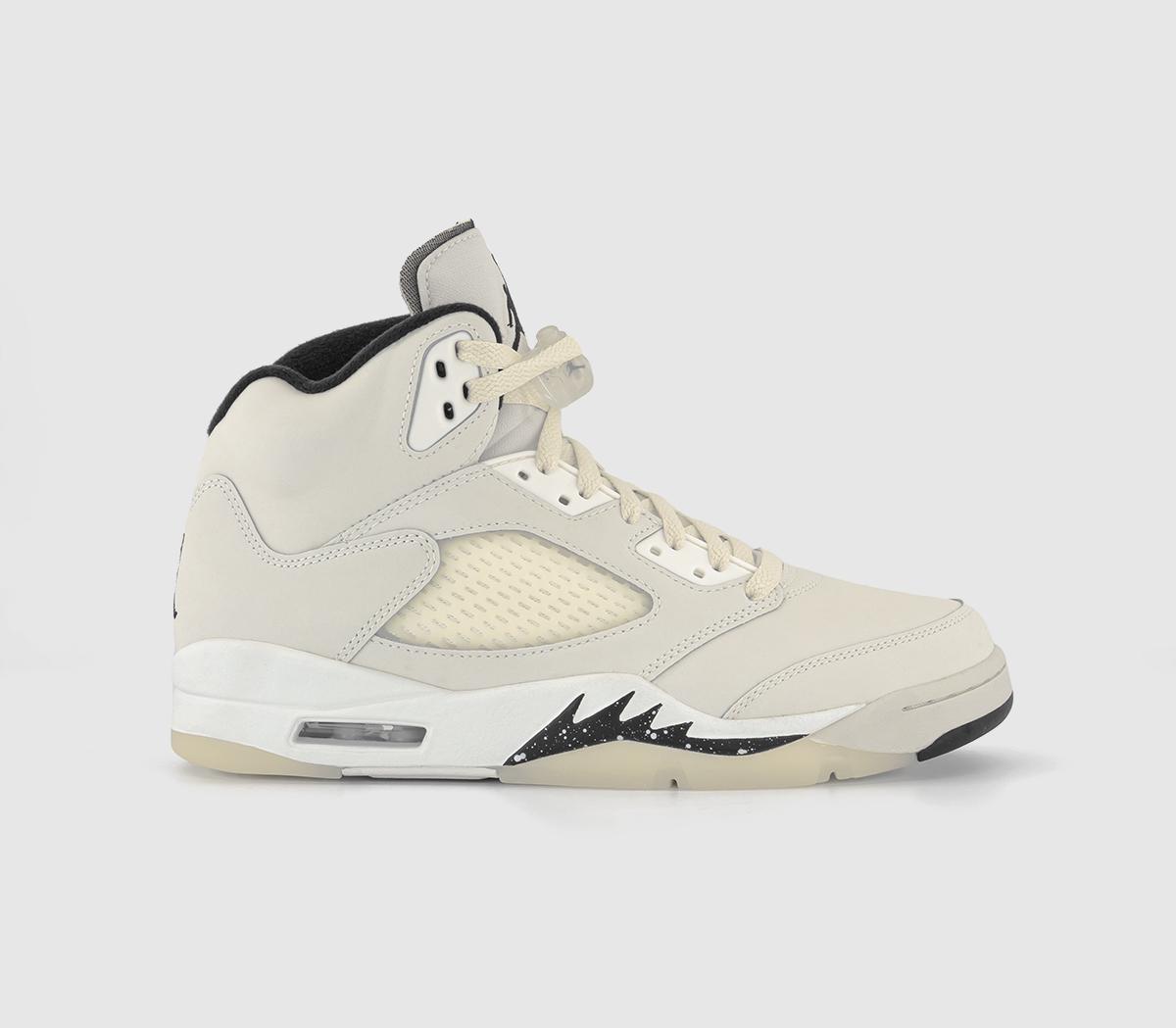 JordanAir Jordan 5 Retro TrainersSail Blacklt Orewood Brncoconut Milk