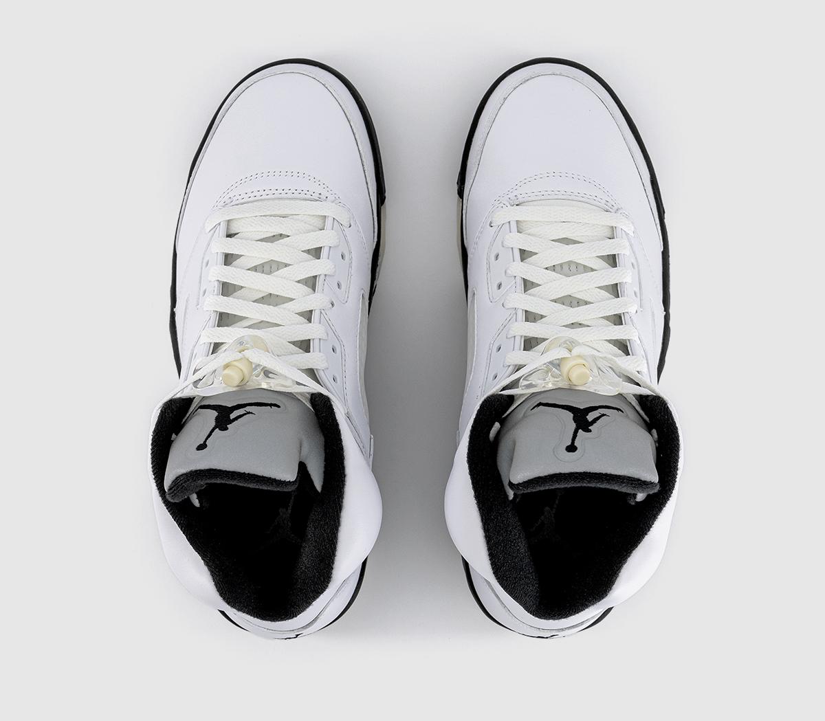 air jordan 5 white laces