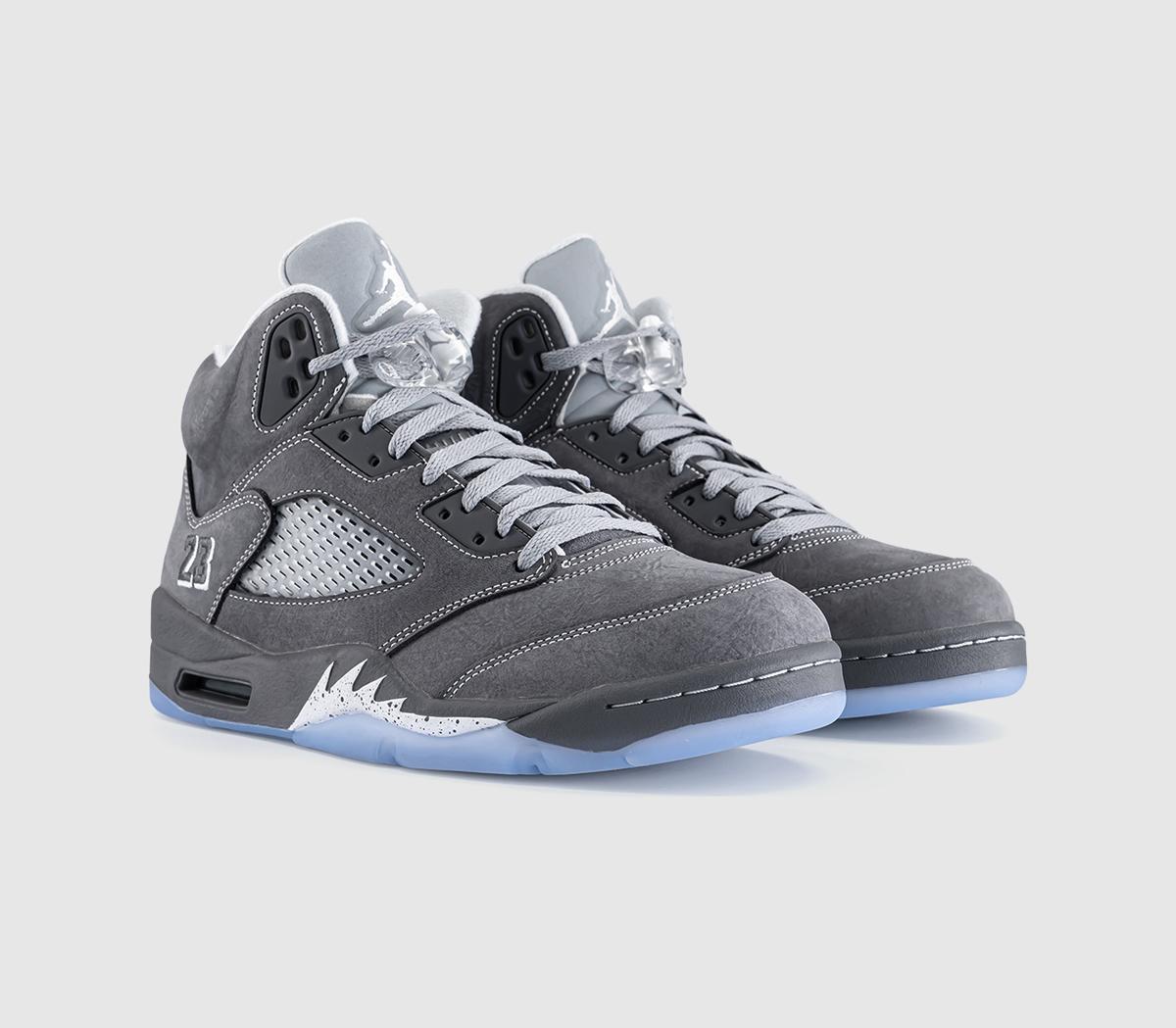 JordanAir Jordan 5 Retro 'Wolf Grey'Light Graphite White Wolf Grey