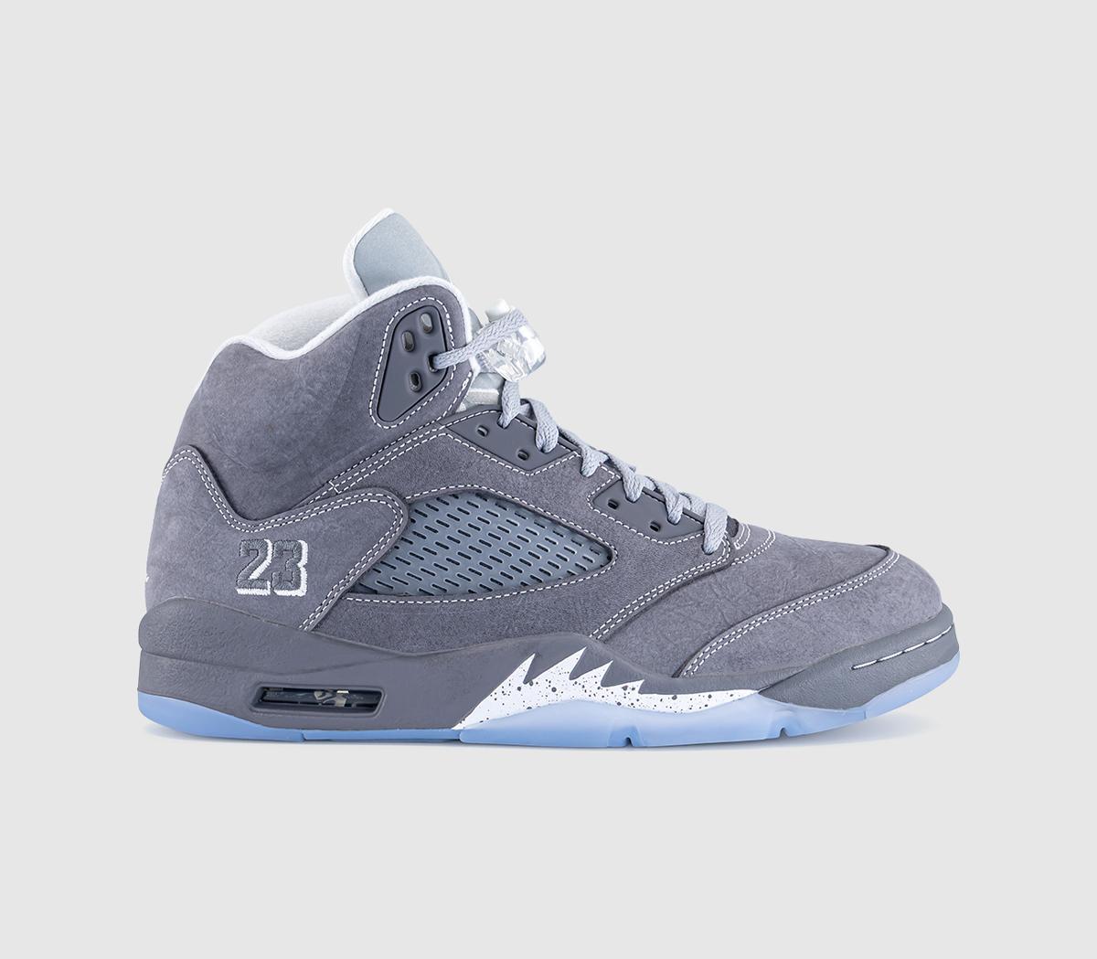 jordan 5 black cool grey white
