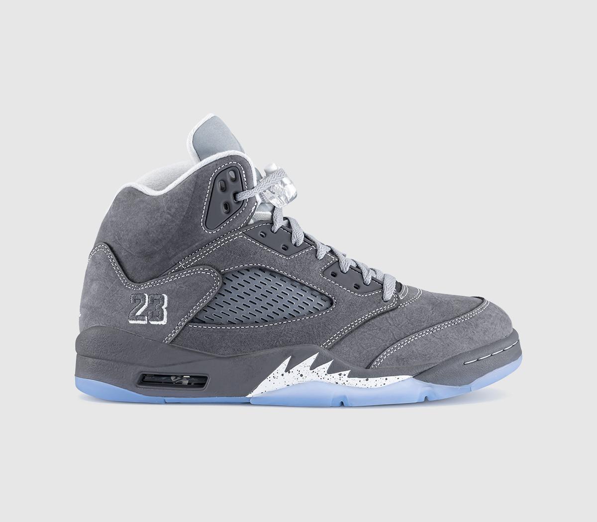 JordanAir Jordan 5 Retro 'Wolf Grey'Light Graphite White Wolf Grey