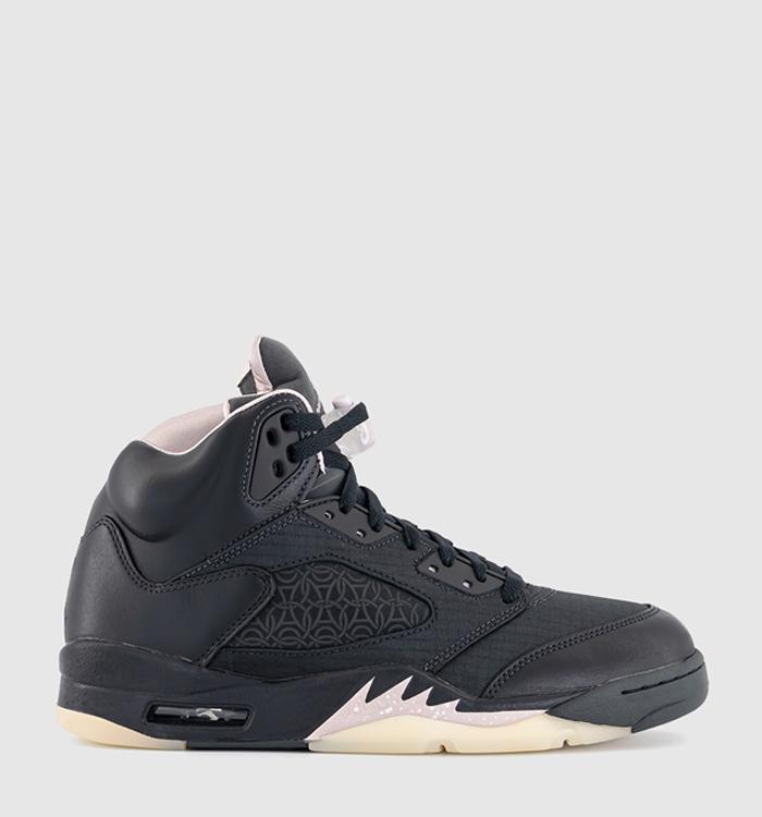 black retro jordan 5