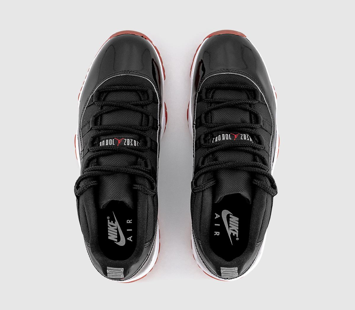 JordanAir Jordan 11 Retro LowBlack Varsity Red White