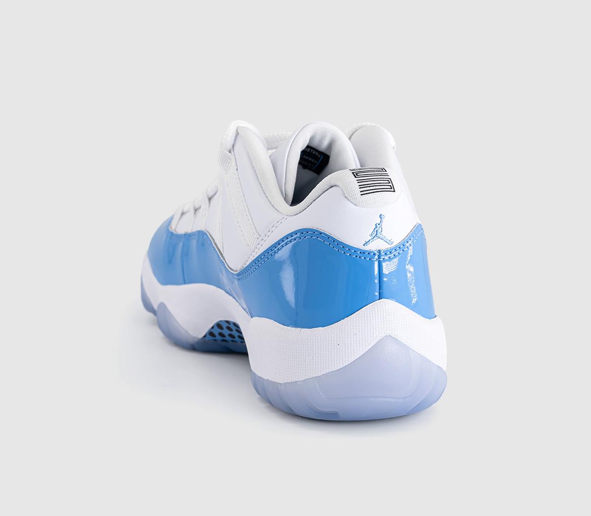 JordanAir Jordan 11 Retro Low TrainersWhite University Blue Black