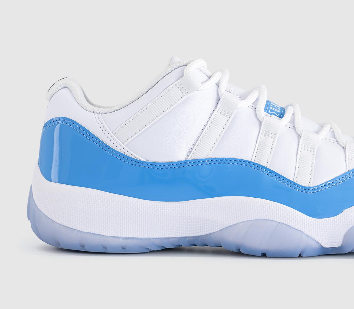 JordanAir Jordan 11 Retro Low TrainersWhite University Blue Black