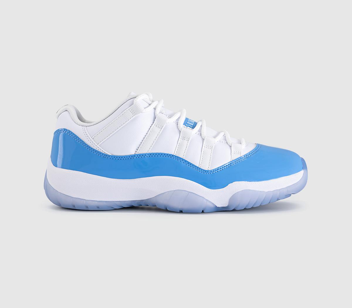 JordanAir Jordan 11 Retro Low TrainersWhite University Blue Black