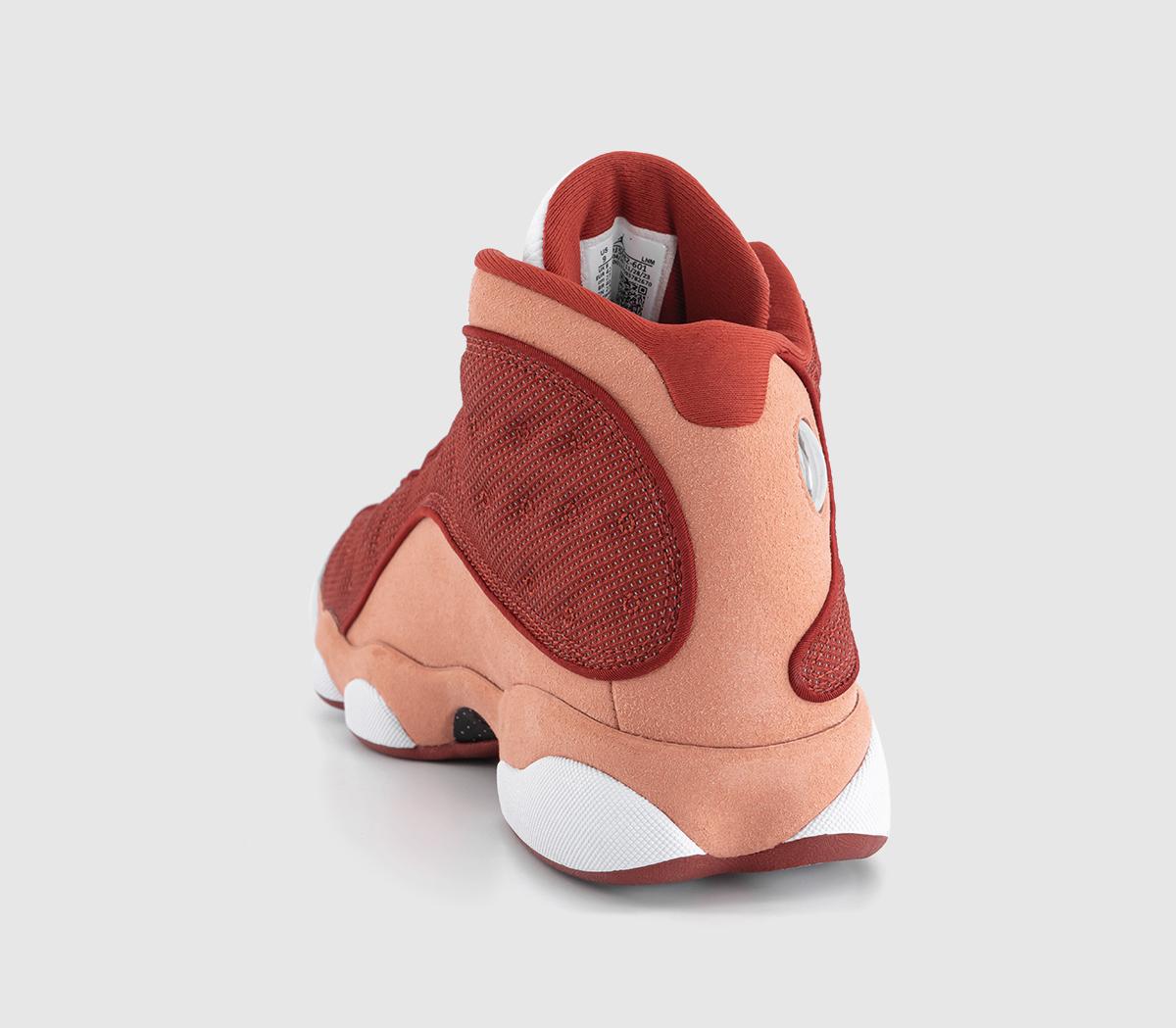 JordanAir Jordan 13 Retro TrainersDune Red Dune Redterra Blushwhite