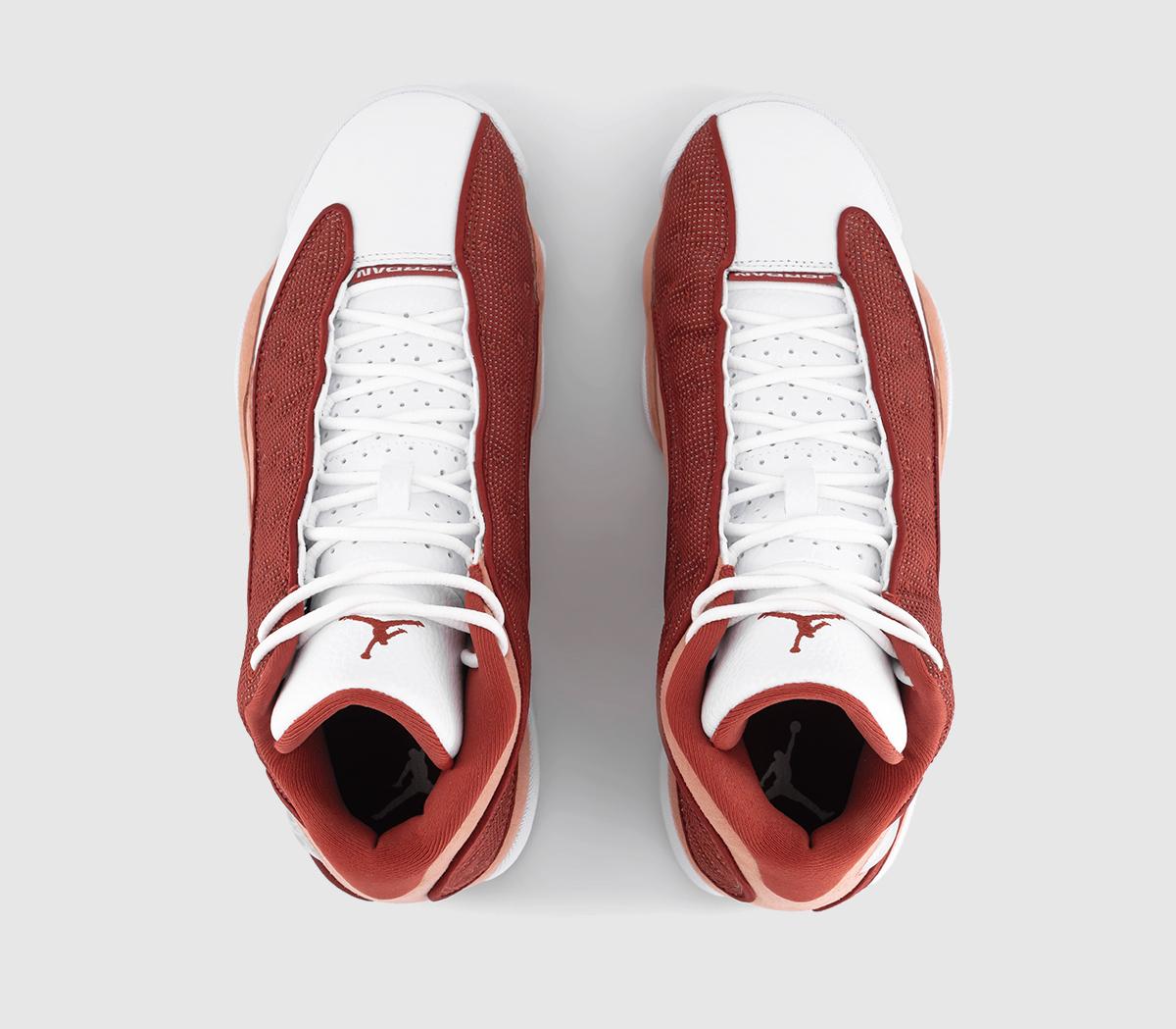 JordanAir Jordan 13 Retro TrainersDune Red Dune Redterra Blushwhite