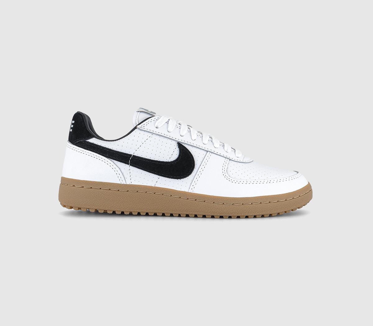 Nike white sole trainers best sale