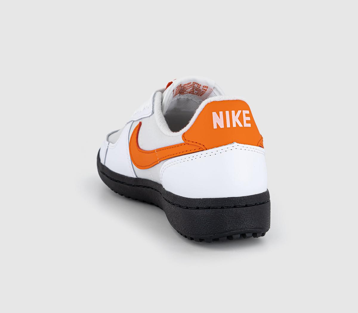 NikeNike Field General 82 SP TrainersWhite Orange Blaze Black
