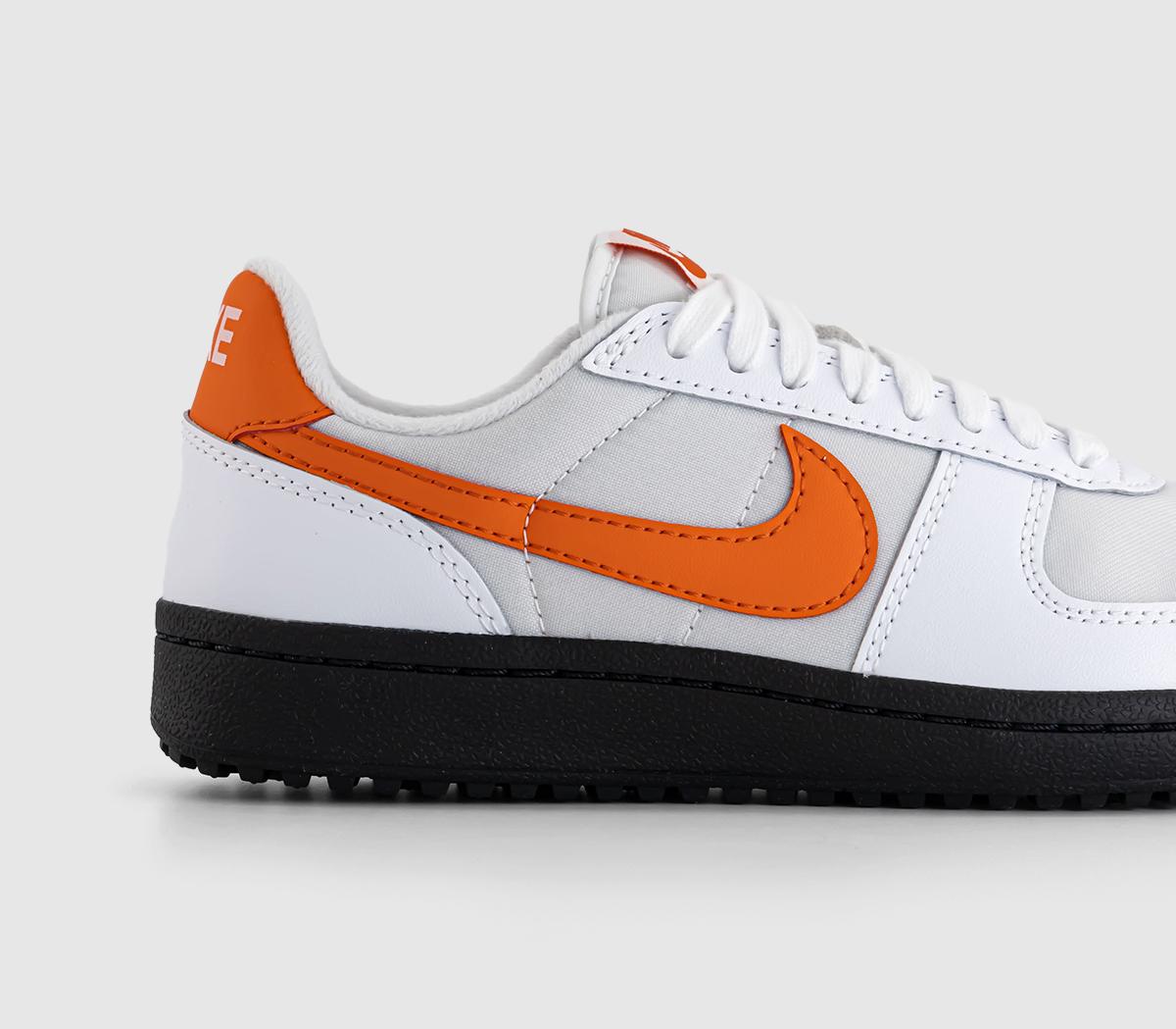 NikeNike Field General 82 SP TrainersWhite Orange Blaze Black