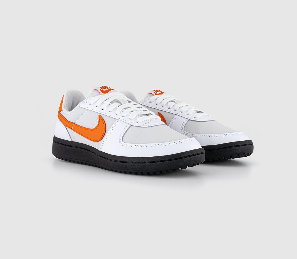 NikeNike Field General 82 SP TrainersWhite Orange Blaze Black