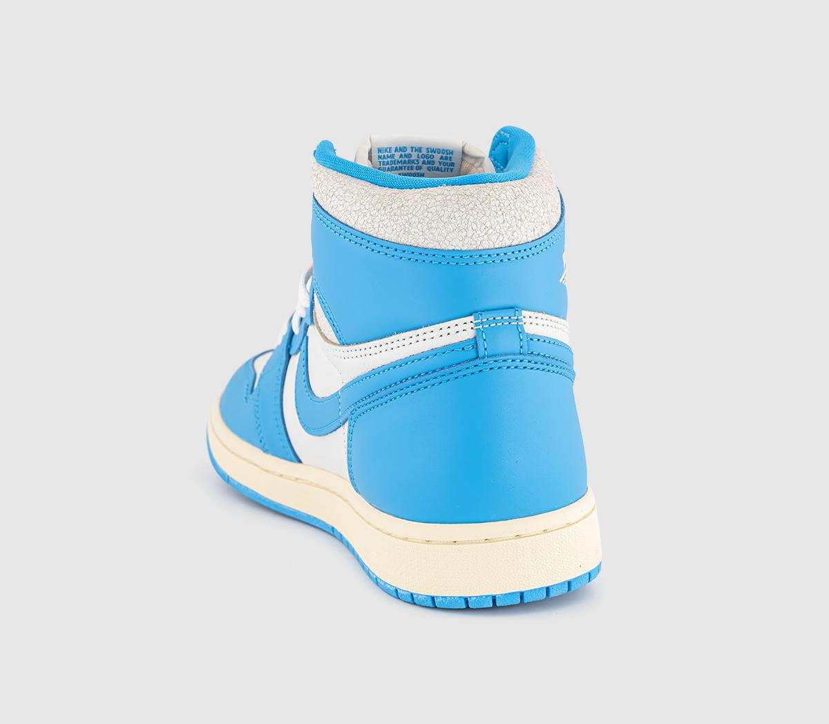 JordanAir Jordan 1 Retro Hi OG TrainersDark Powder Blue Dark Powder Blue Sail
