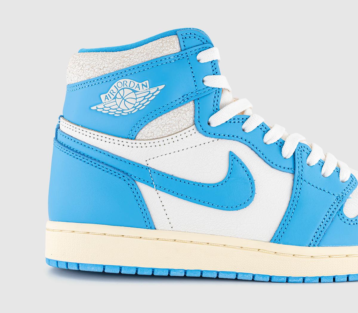 JordanAir Jordan 1 Retro Hi OG TrainersDark Powder Blue Dark Powder Blue Sail