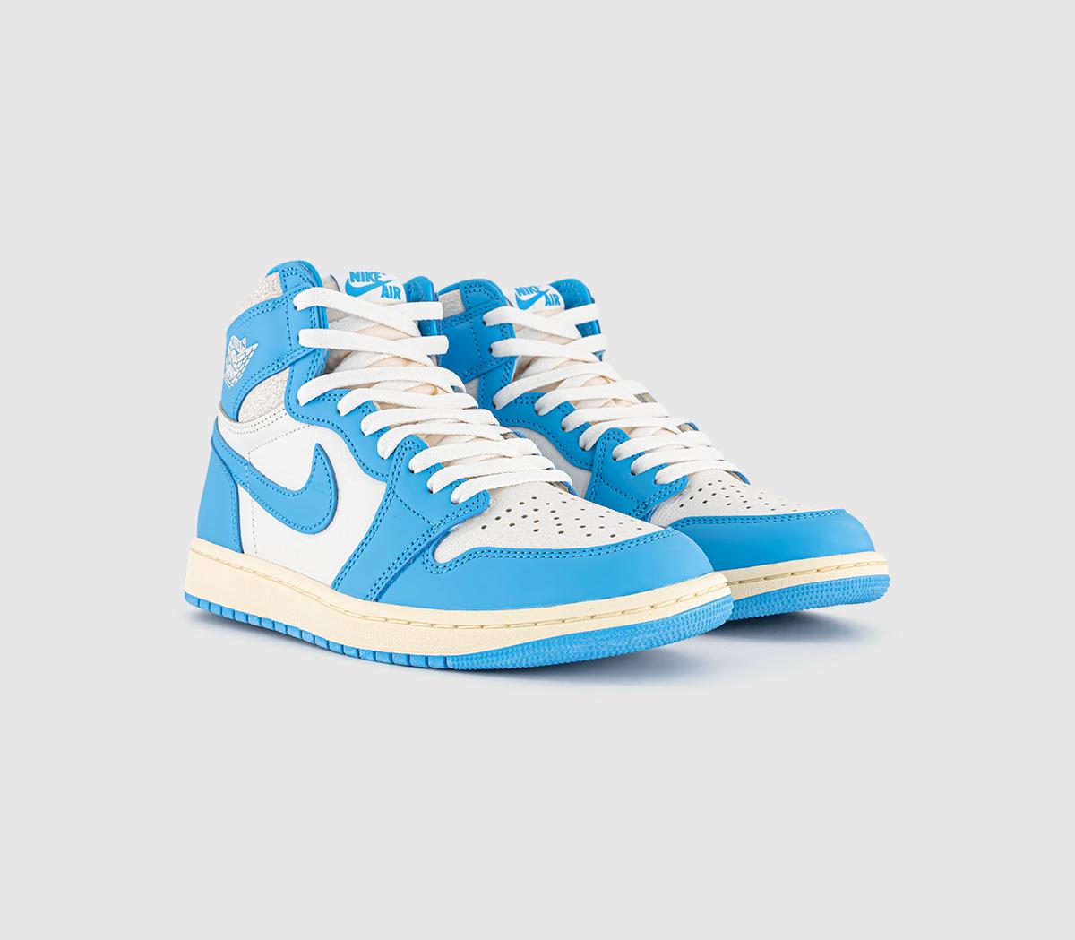 JordanAir Jordan 1 Retro Hi OG TrainersDark Powder Blue Dark Powder Blue Sail
