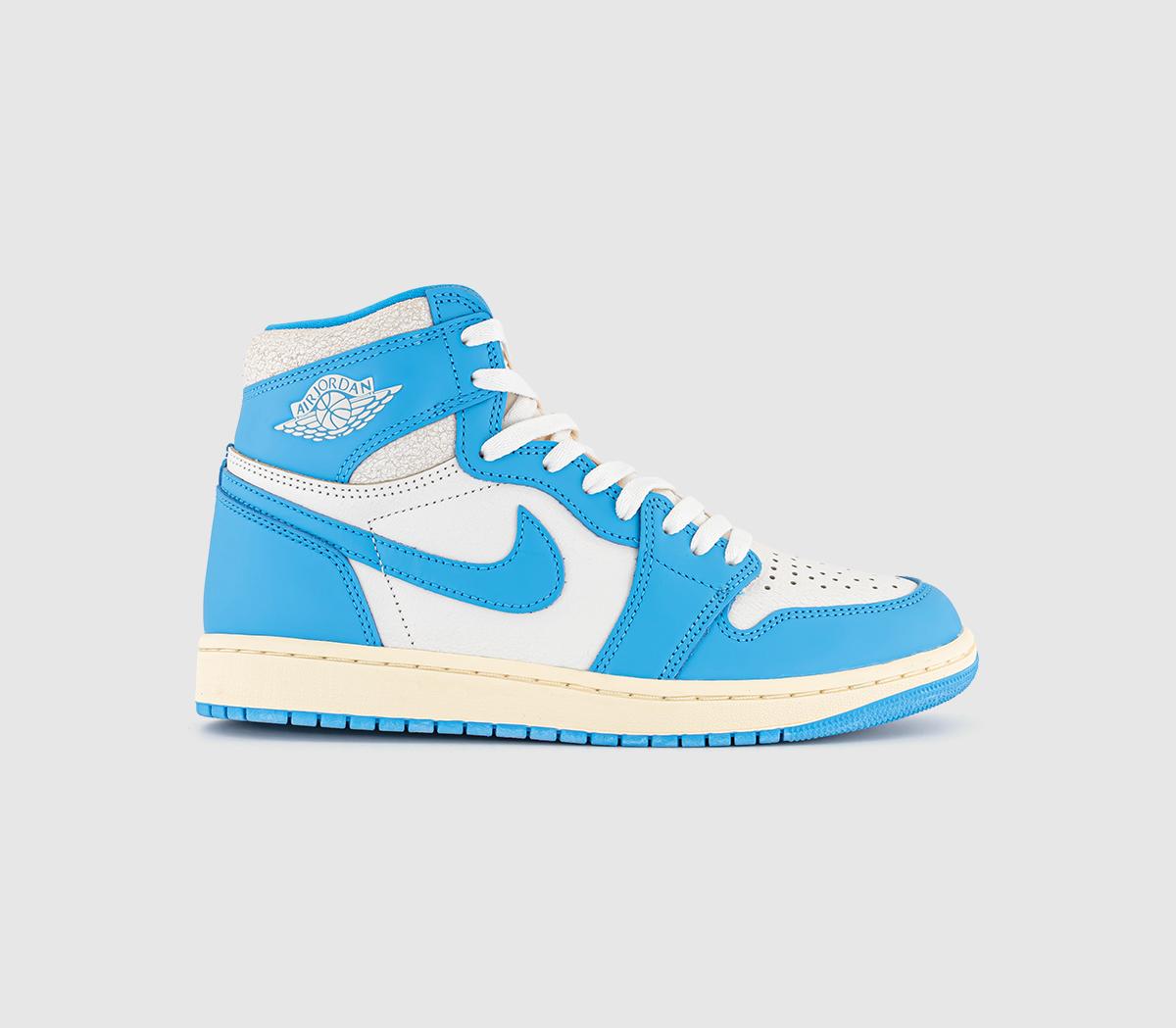 JordanAir Jordan 1 Retro Hi OG TrainersDark Powder Blue Dark Powder Blue Sail