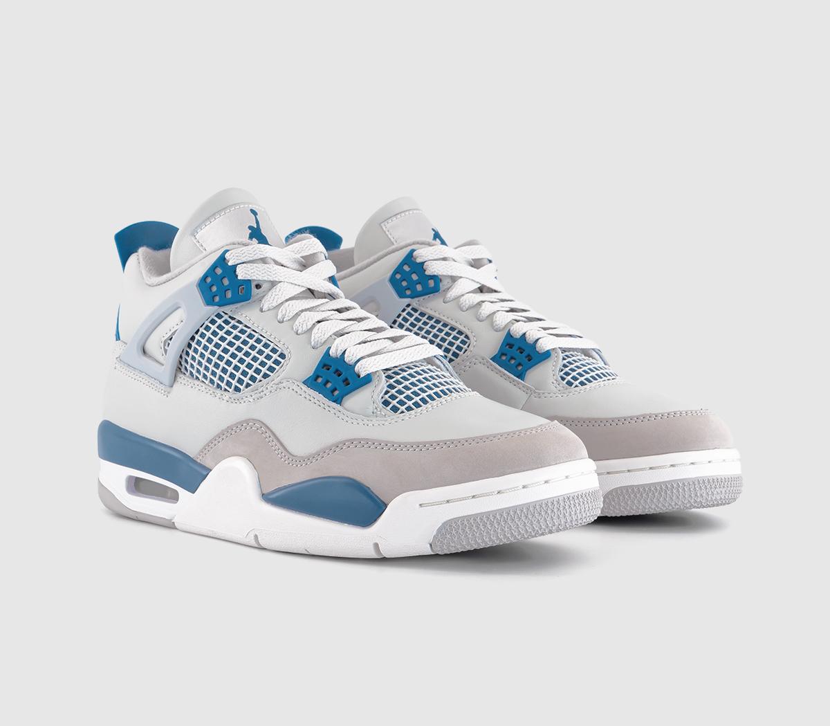 jordan 4 off white industrial blue neutral grey