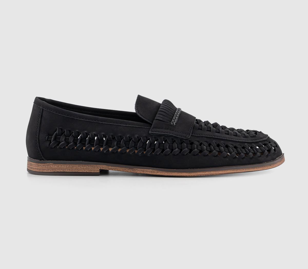 OFFICECrown Weave LoaferBlack