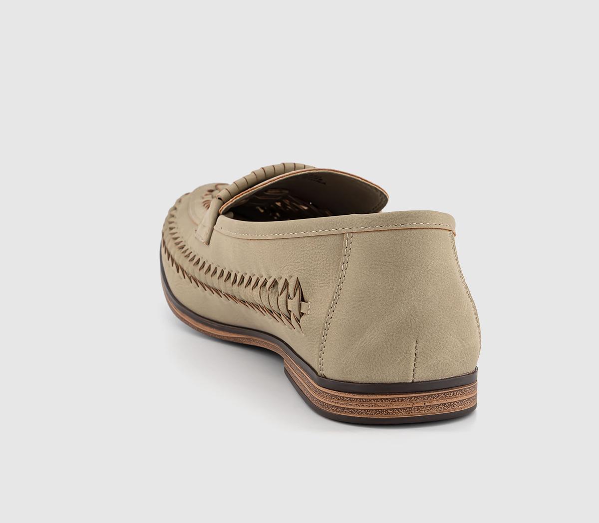 OFFICECrown Woven LoafersStone