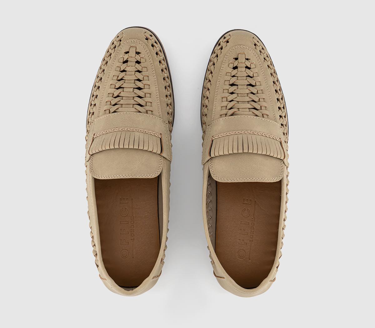 OFFICECrown Woven LoafersStone