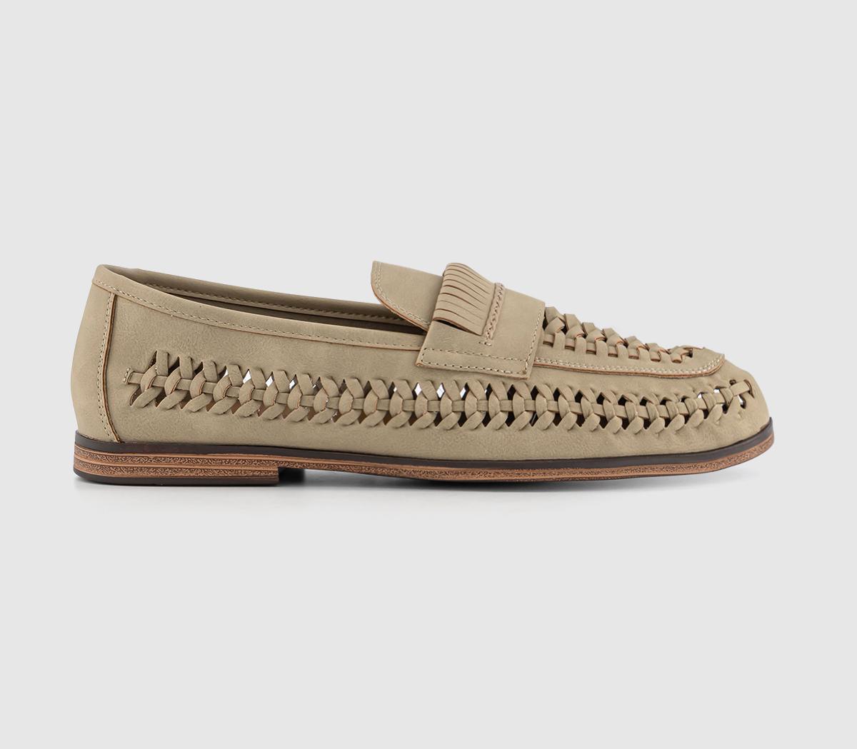 OFFICECrown Woven LoafersStone