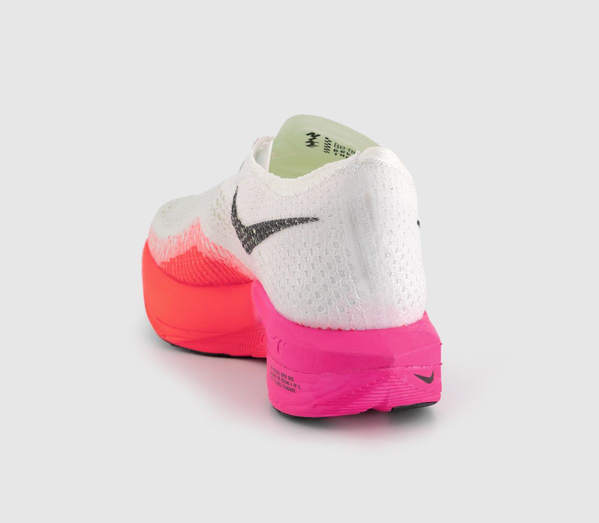 Nike Nike Vaporfly 3 Trainers White Black Bright Crimson Fierce