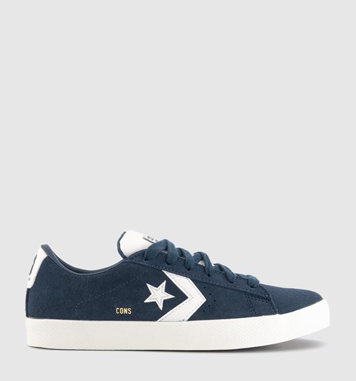 Navy cheap wedge converse