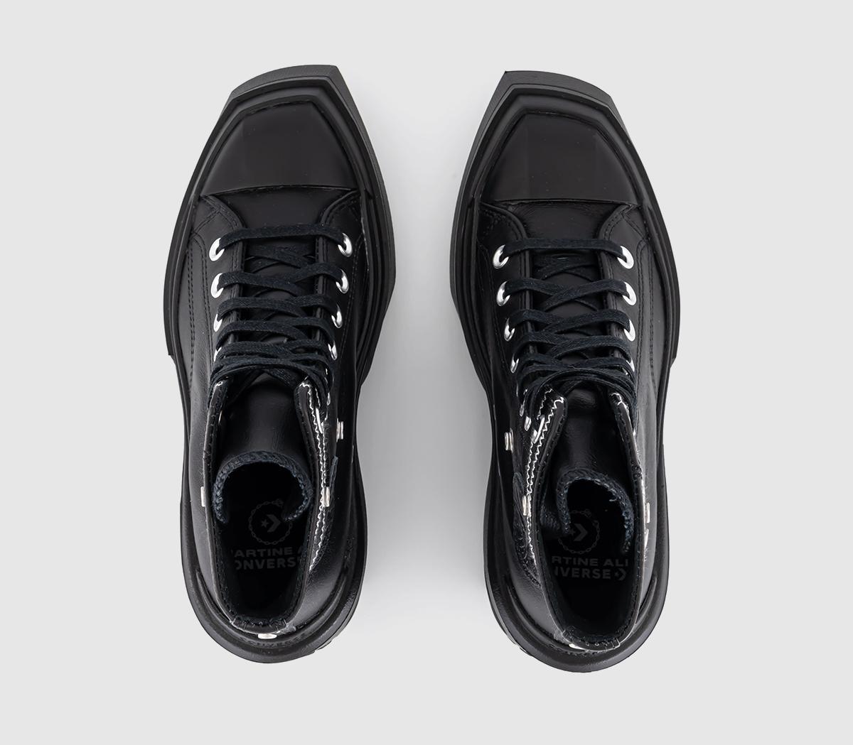 ConverseChuck 70 De Luxe Wedge HiBlack Black Black Martine Ali