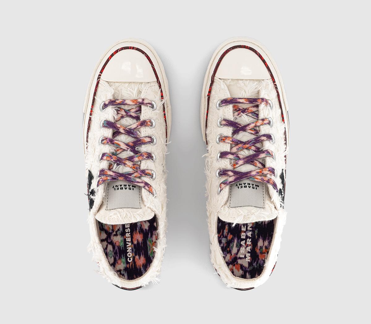 ConverseChuck 70 Ox TrainersIsabel Marrant Vanilla Whiteblackred