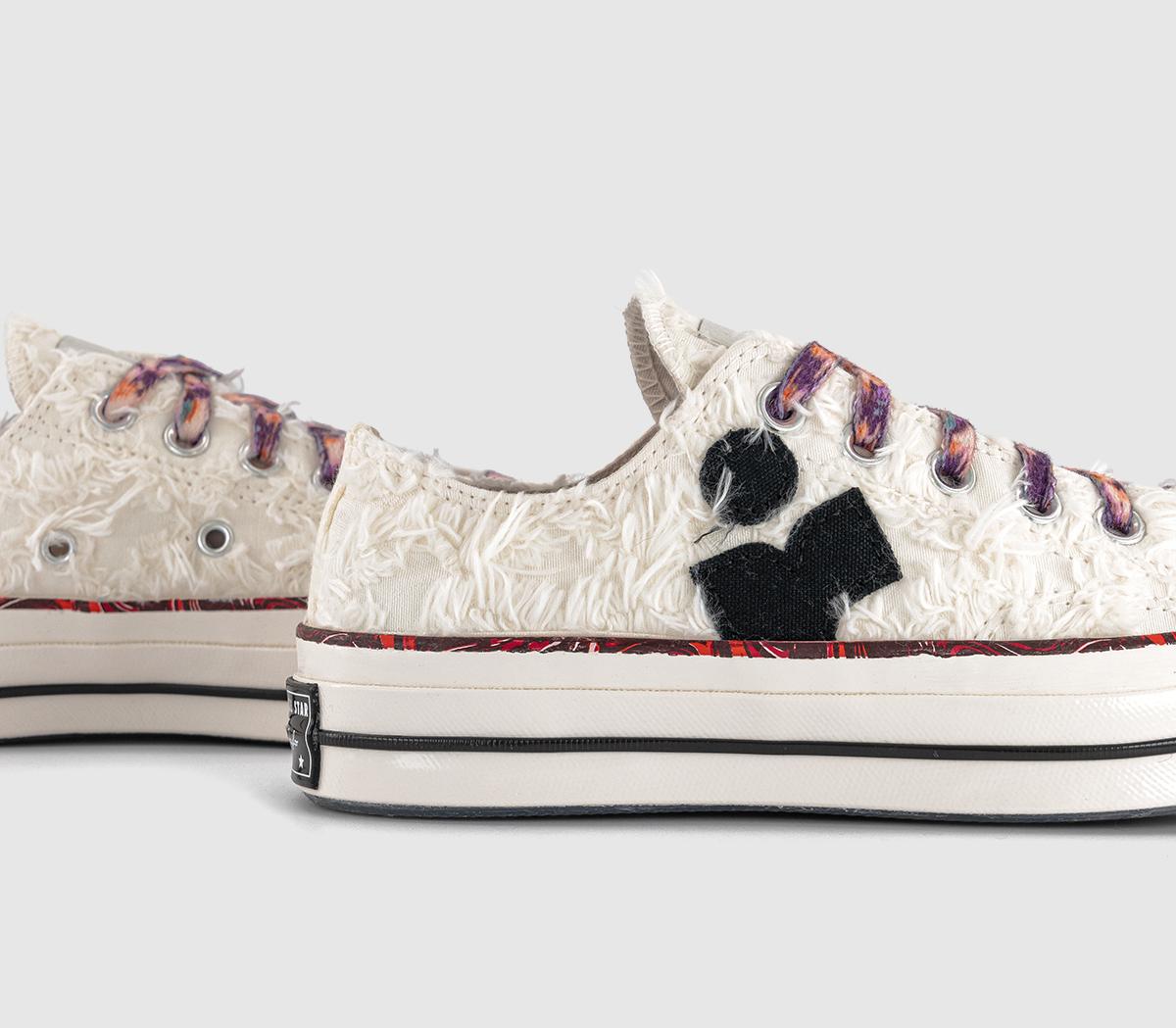ConverseChuck 70 Ox TrainersIsabel Marrant Vanilla Whiteblackred