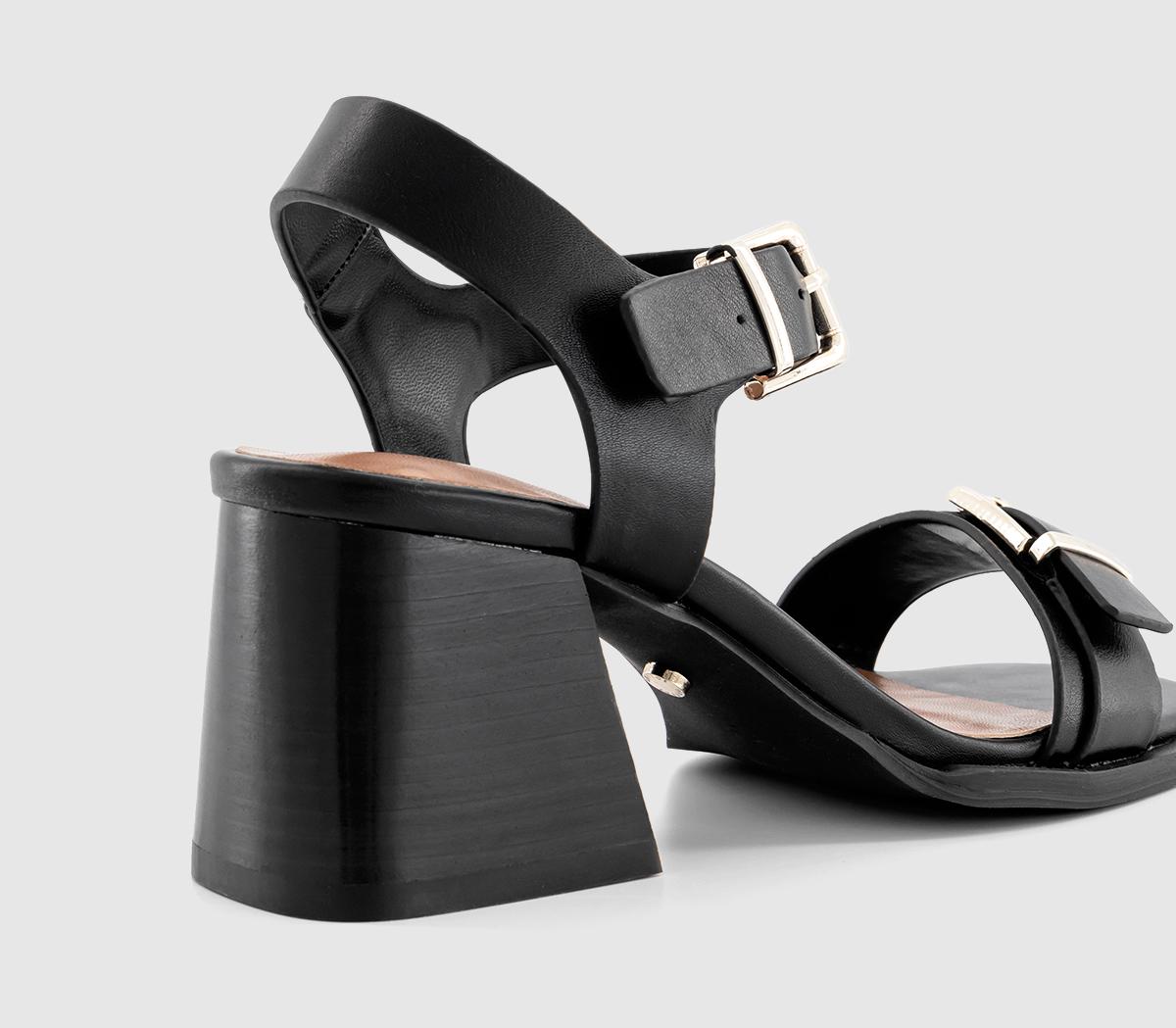 OFFICEMilan Two Part Buckle Sandals OFFICEMilan Two Part Buckle SandalsBlack