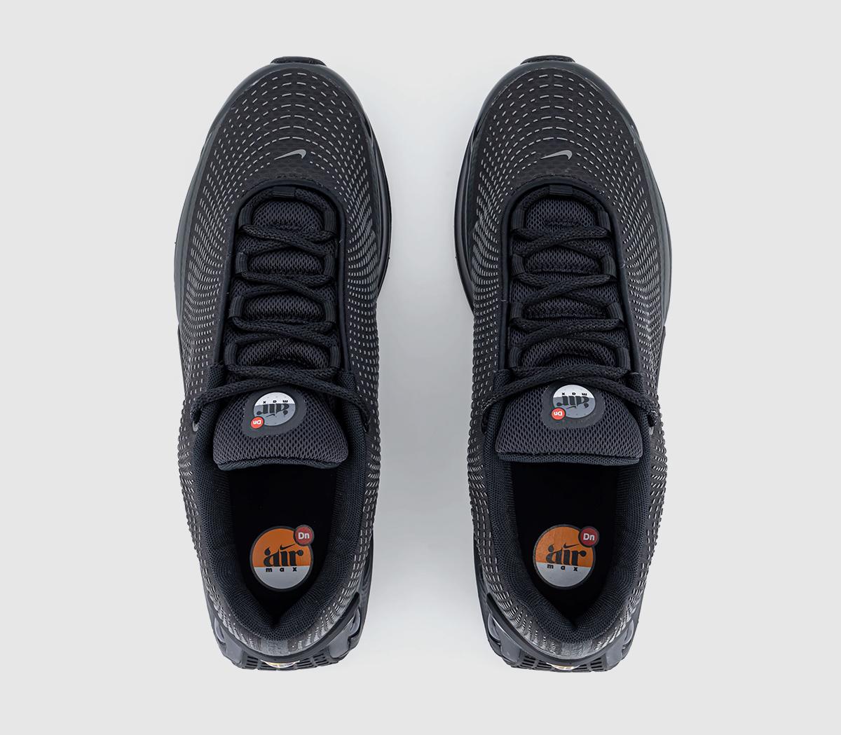 NikeAir Max Dn TrainersBlack Mtlc Dk Grey Dk Smoke Grey Anthracite Cool
